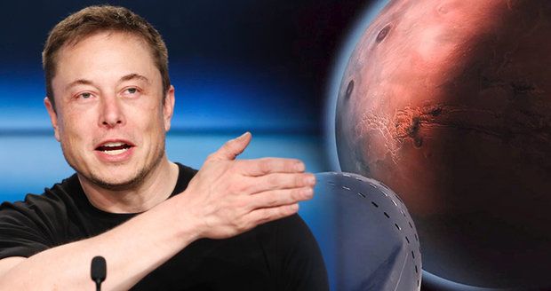 Kolonizace Marsu zachrání lidstvo před 3. světovou válkou, tvrdí Elon Musk