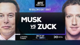 Musk a Zuckerberg se poperou v UFC oktagonu!