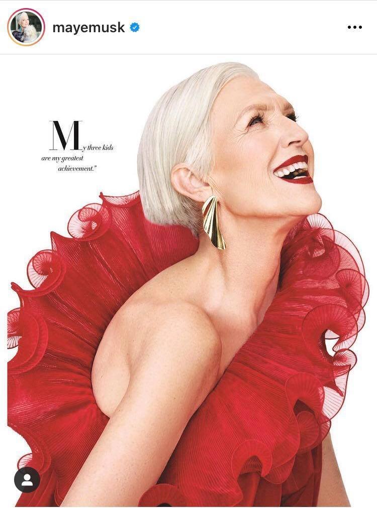 Modelka Maye Musk, matka nejbohatšího muže světa Elona Muska