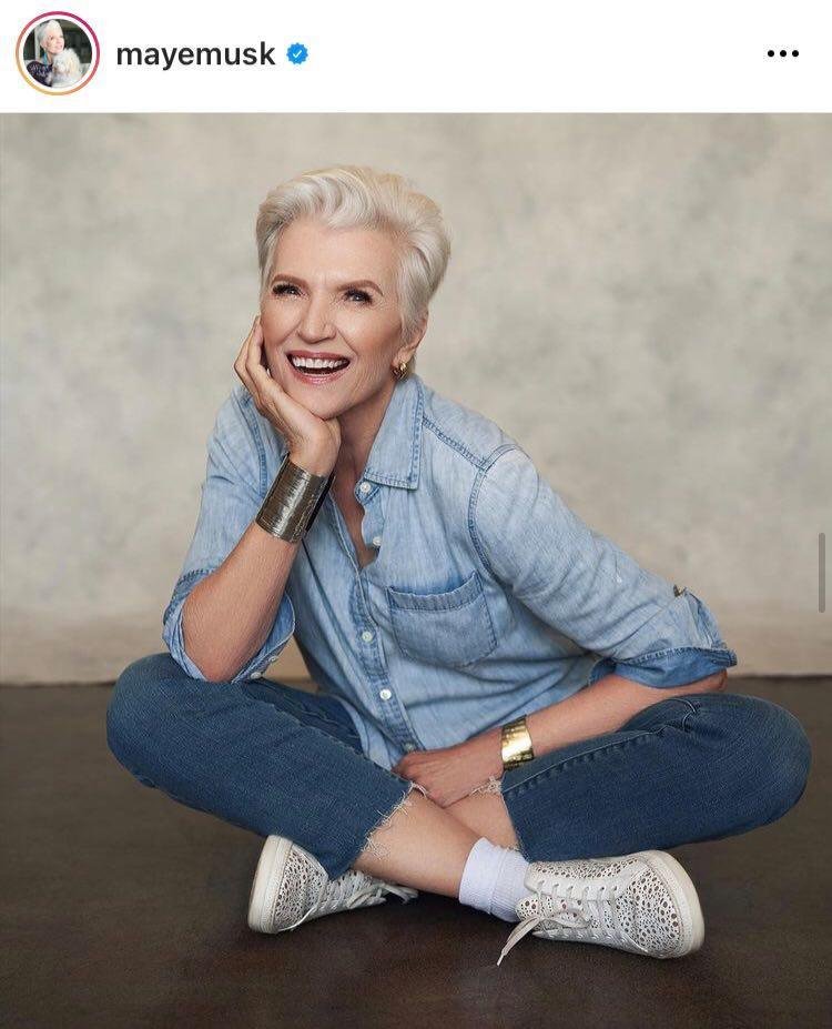 Modelka Maye Musk, matka nejbohatšího muže světa Elona Muska