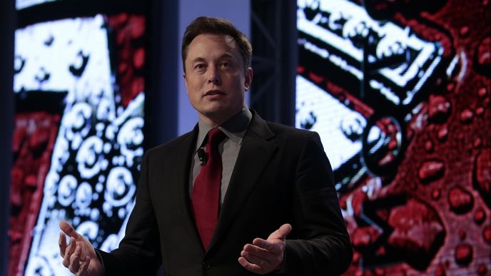 Šéf Tesly a jeden z nejbohatších lidí světa Elon Musk.
