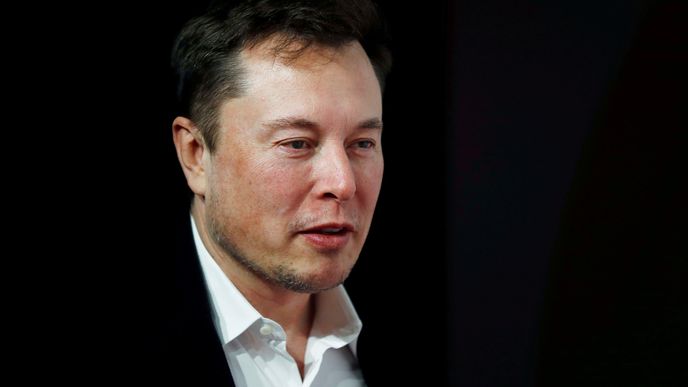 Majitel společnosti Tesla Elon Musk.