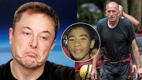 Elon Musk znovu zaútočil na zachránce malých fotbalistů v Thajsku.