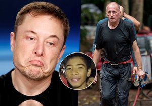 Elon Musk znovu zaútočil na zachránce malých fotbalistů v Thajsku.