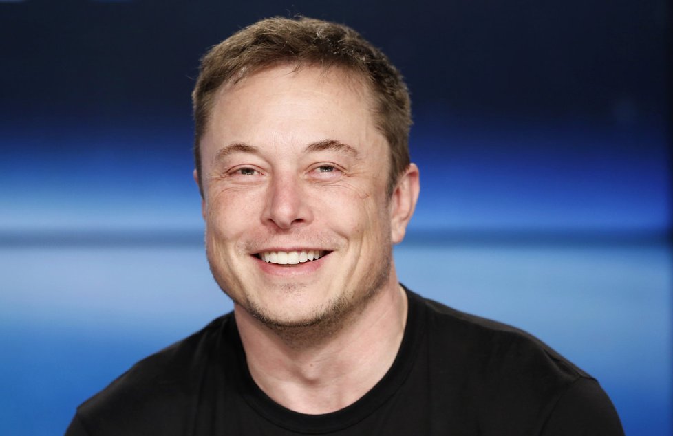 Šéf společností Tesla a SpaceX Elon Musk