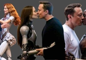 Elon Musk šokoval intimními fotkami s robotími ženami! Nahradí umělá inteligence i sex? 