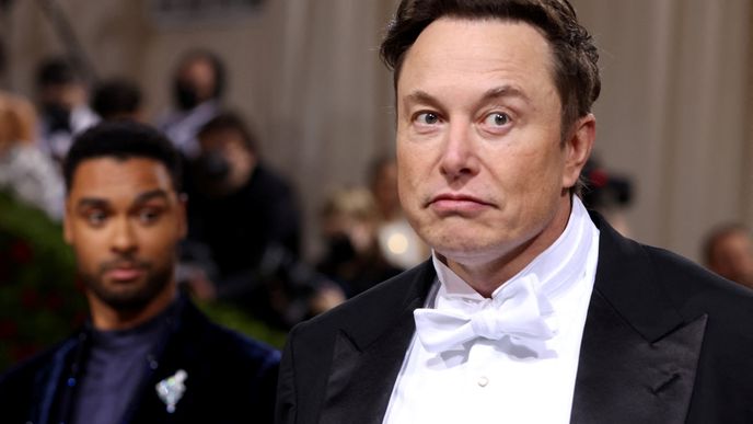 Elon Musk na Met Gala