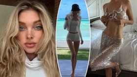 Elsa Hosk strávila Nový rok v tropickém ráji.