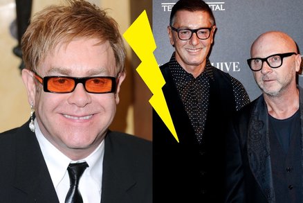 Zpěvák Elton John vyhlásil válku Dolce & Gabbana! Moje děti nejsou syntetické!