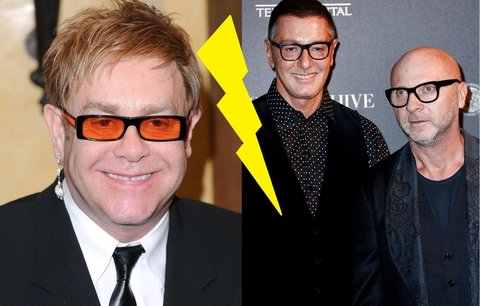 Zpěvák Elton John vyhlásil válku Dolce & Gabbana! Moje děti nejsou syntetické!