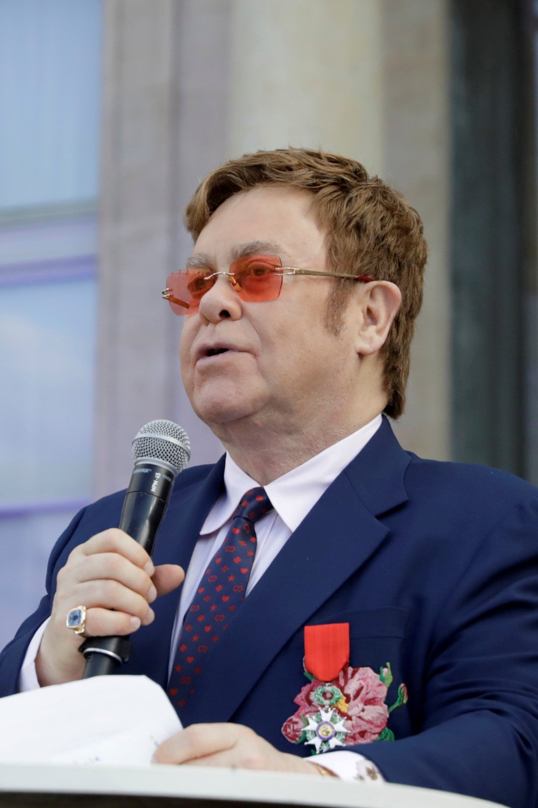 Britský zpěvák Elton John