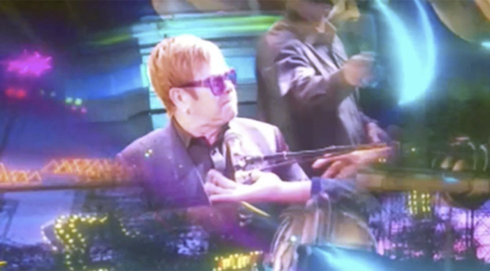 Britský zpěvák Elton John