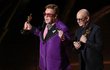 Elton John má Oscara za píseň v Rocketmanovi