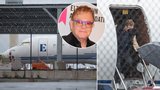 Strach o život Eltona Johna: Porucha letadla uprostřed bouře!