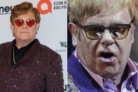 Smutné přiznání Eltona Johna: Už nevidím vůbec nic