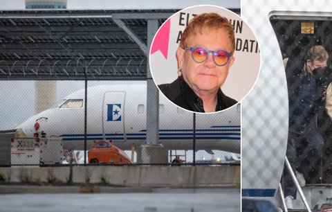 Strach o život Eltona Johna: Porucha letadla uprostřed bouře!