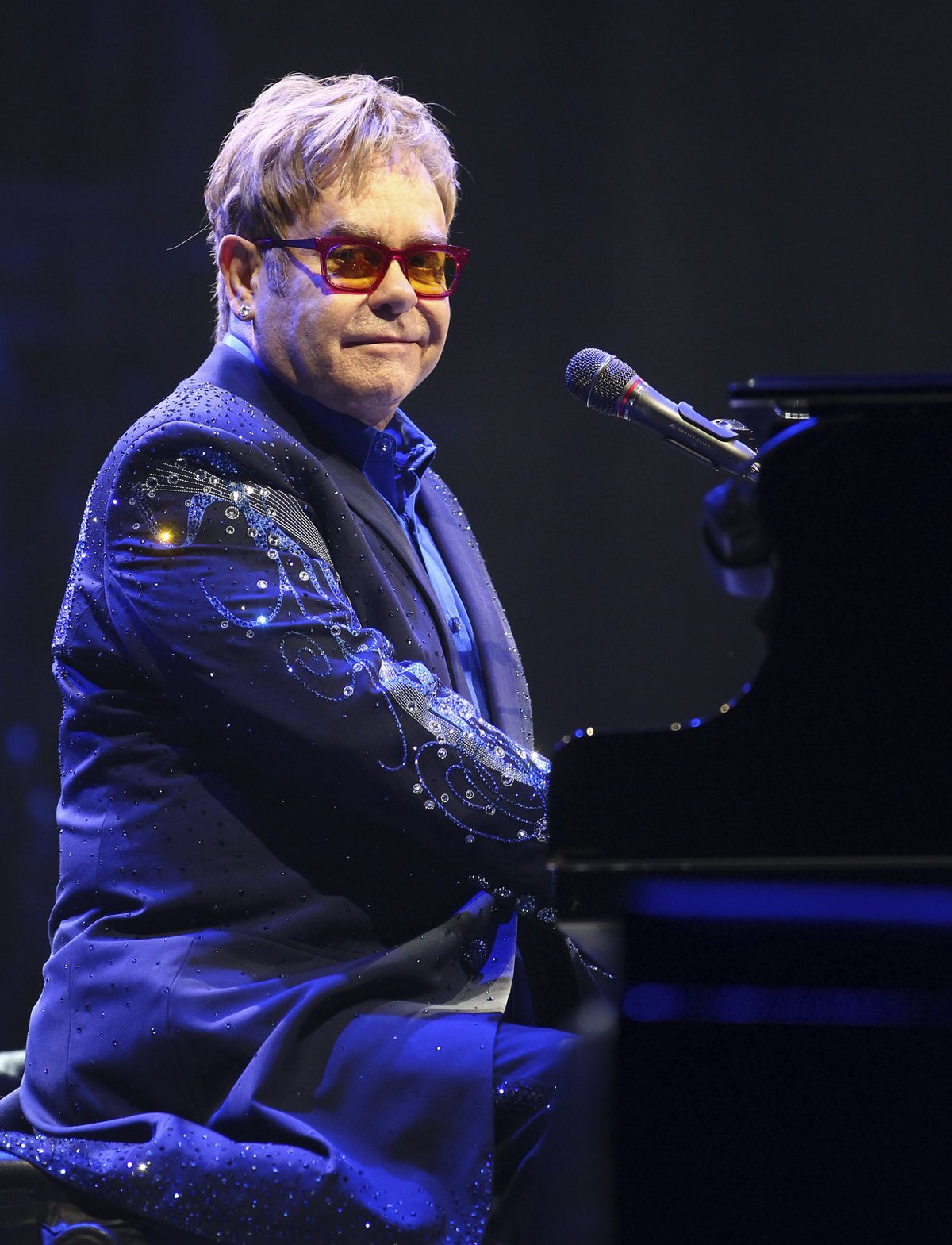 Britský zpěvák Elton John