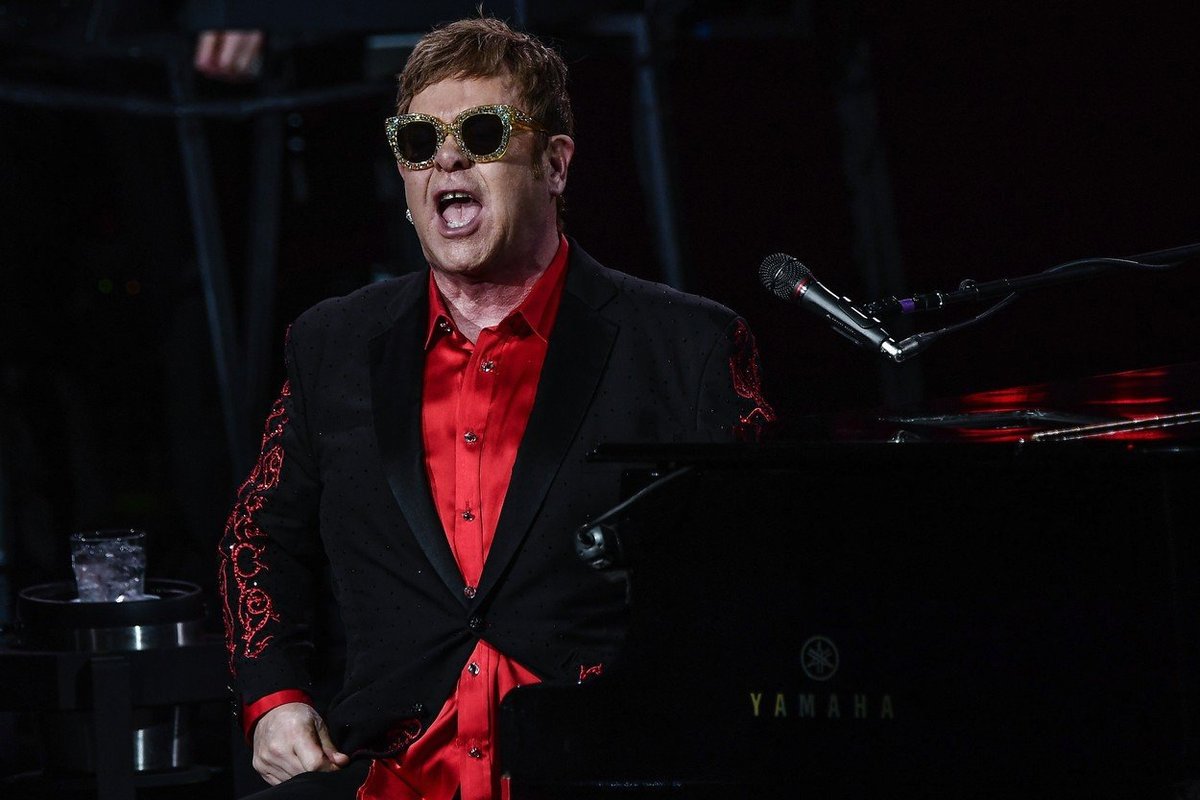 Britský zpěvák Elton John