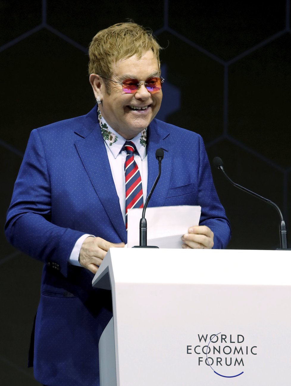 Britský zpěvák Elton John