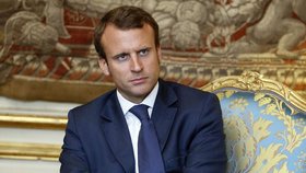 Francouzský prezidentský kandidát Emmanuel Macron