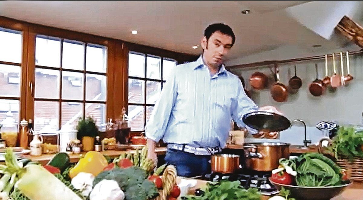 Emanuele Ridi začínal v televizi s pořadem S Italem v kuchyni.