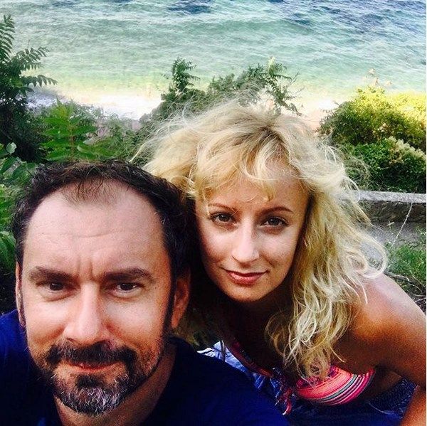 Lucie Hunčárová s Emanuelem Ridi na dovolené v Itálii.