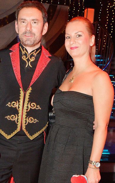 Emanuele Ridi s manželkou.