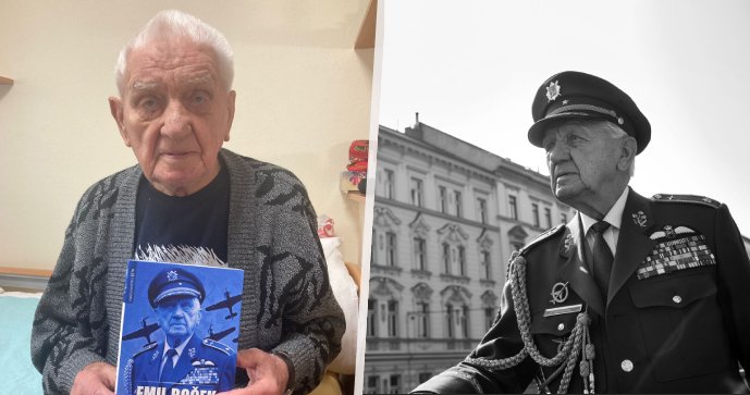 Emil Boček : Le dernier pilote survivant de la RAF célébrant son 100e anniversaire