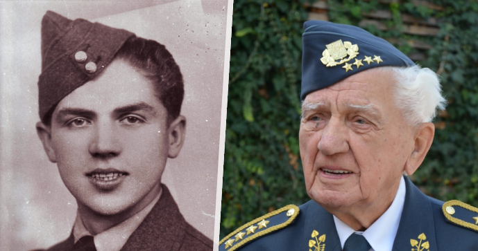 Pilot RAF Emil Boček zemřel 25. března 2023 ve věku 100 let.