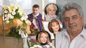 Pohřeb léčitele celebrit Havelky (†73): Slavní, které léčil, se na něj vykašlali!