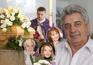 Slavní se vykašlali na pohřeb léčitele Emila Havelky.