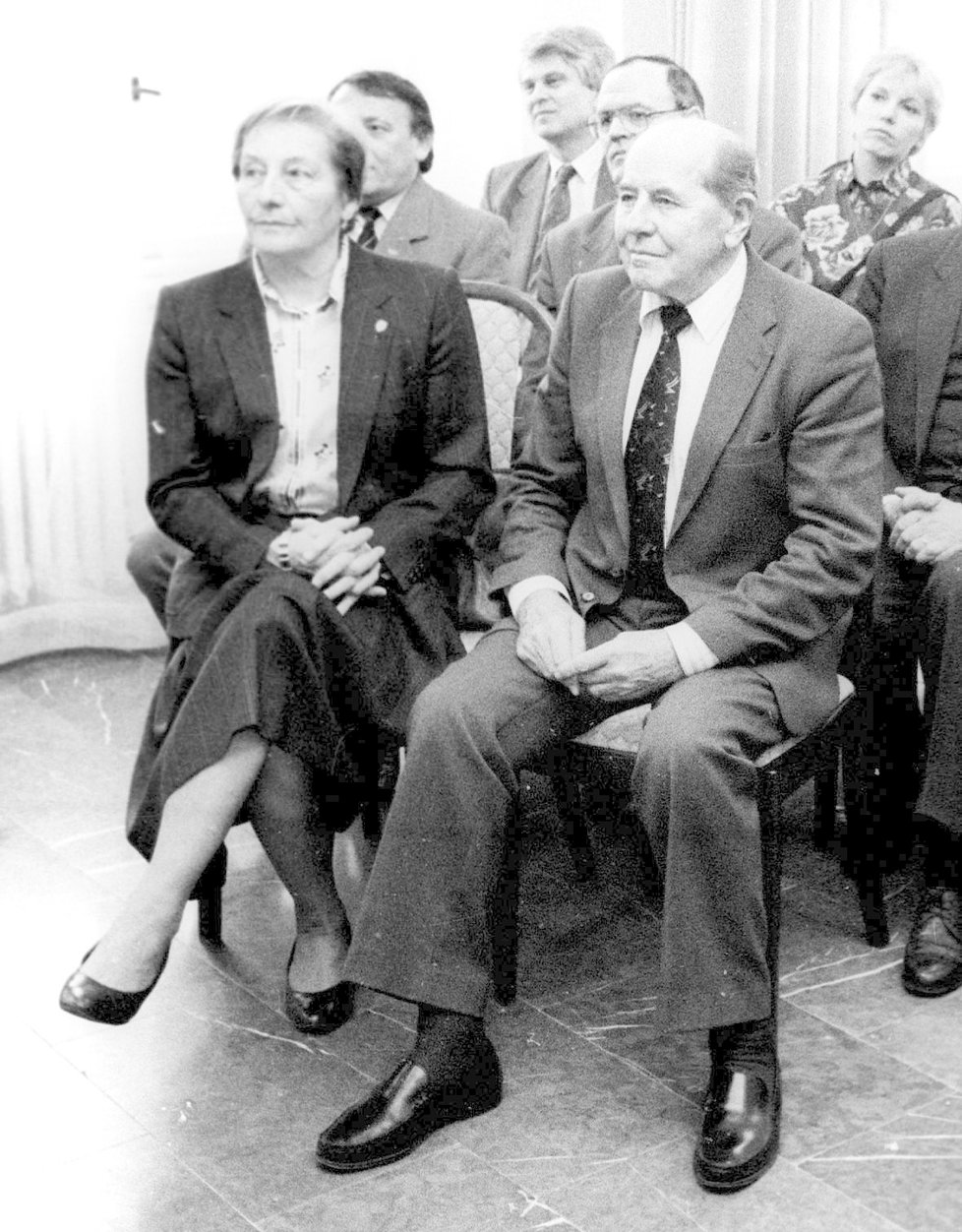 Manželé Dana a Emil Zátopkovi