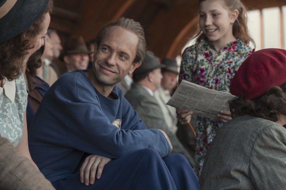 Václav Neužil jako Emil Zátopek v chystaném filmu Davida Ondříčka.