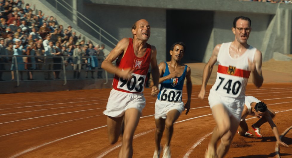 Film Zátopek: Václav Neužil jako Emil Zátopek