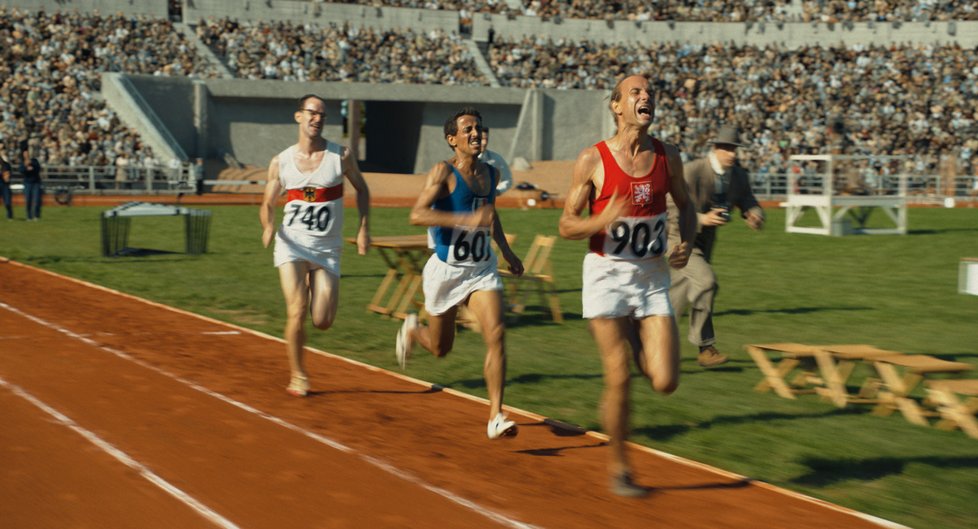 Film Zátopek: Václav Neužil jako Emil Zátopek