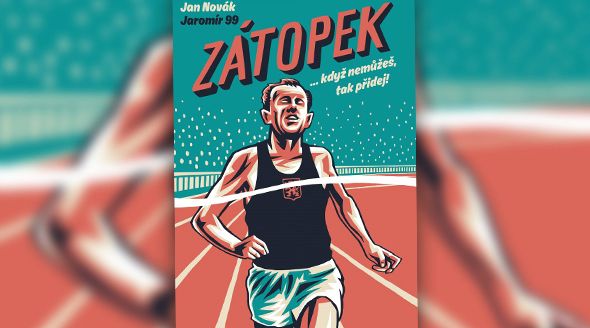 Když nemůžeš tak přidej - životní krédo Emila Zátopka se objevilo jako podtitul komiksu, který mapuje jeho cestu ke třem zlatým olympijským medailím.