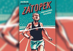 Když nemůžeš, tak přidej – životní krédo Emila Zátopka se objevilo jako podtitul komiksu, který mapuje jeho cestu ke třem zlatým olympijským medailím.