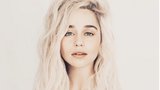 Herečka Emilia Clarke - Představitelka Daenerys Targaryen ze Hry o trůny