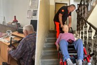 Těžce nemocná Emilie (90) se chtěla vrátit domů: Pomohla Sanitka přání i fanoušci projektu!