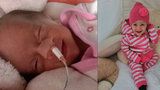 Zákeřná těhotenská preeklampsie: Emily po narození vážila jen 740 gramů, dnes je z ní čiperka