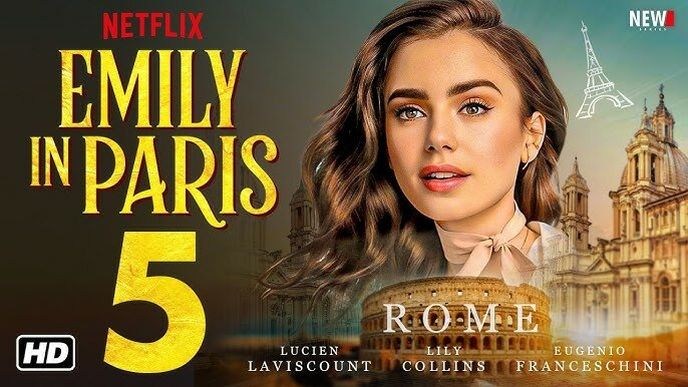 Od 18. prosince je na Netflixu k dispozici nová, už pátá řada rom-comu Emily in Paris Od 18. prosince je na Netflixu k dispozici nová, už pátá řada rom-comu Emily in Paris