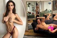 Nestoudná Emily Ratajkowská: Fotky hned po sexu!