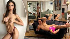 Nestoudná Emily Ratajkowská: Fotky hned po sexu!