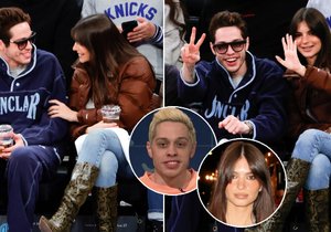 Emily Ratajkowski a Pete Davidson poprvé na veřejnosti jako pár