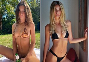 Z brunetky Emily Ratajkowski je blondýnka!