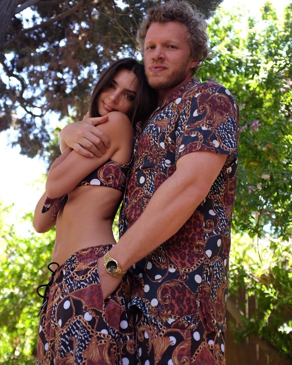 Modelka Emily Ratajkowski a Sebastian Bear-McClard