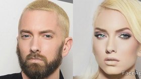 Jeden z uživatelů twitteru nechal z Eminema pomocí FaceAppu udělat „Feminema“