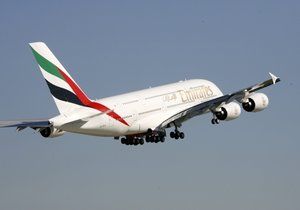 Airbus A380 letecké společnosti Emirates