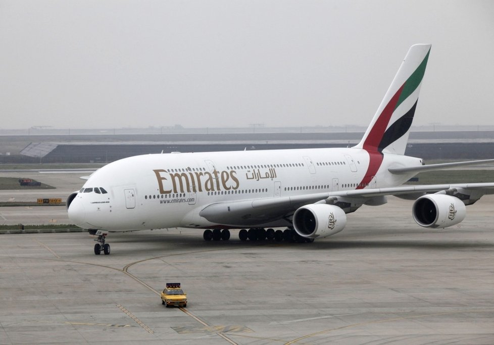 Airbus A380 letecké společnosti Emirates