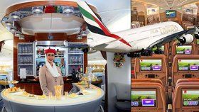 Superletadlo přepraví 615 pasažérů! Emirates přestavili Airbus A380